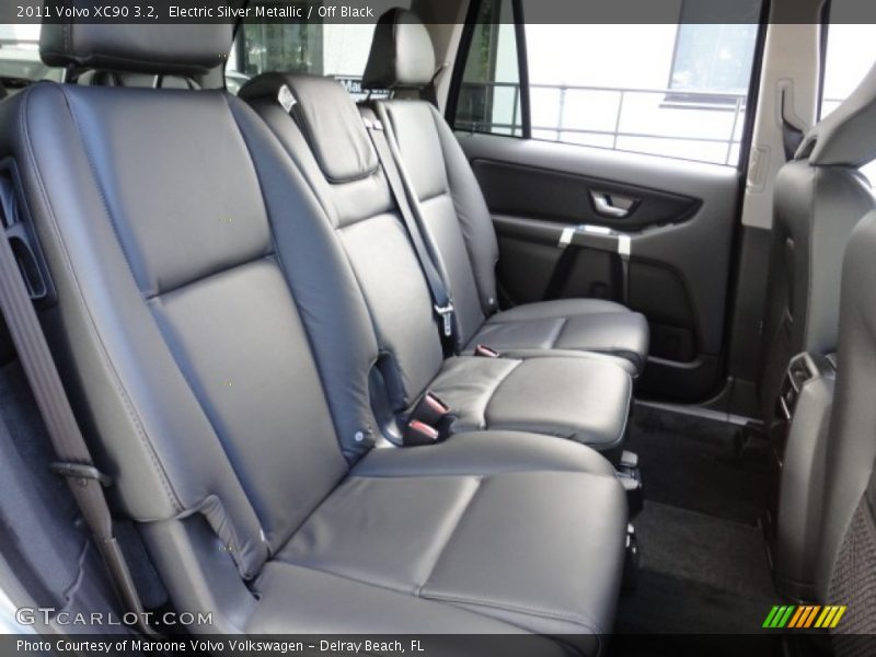 Electric Silver Metallic / Off Black 2011 Volvo XC90 3.2