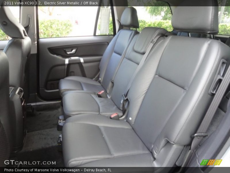 Electric Silver Metallic / Off Black 2011 Volvo XC90 3.2