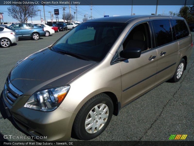 Desert Rock Metallic / Ivory 2006 Honda Odyssey LX