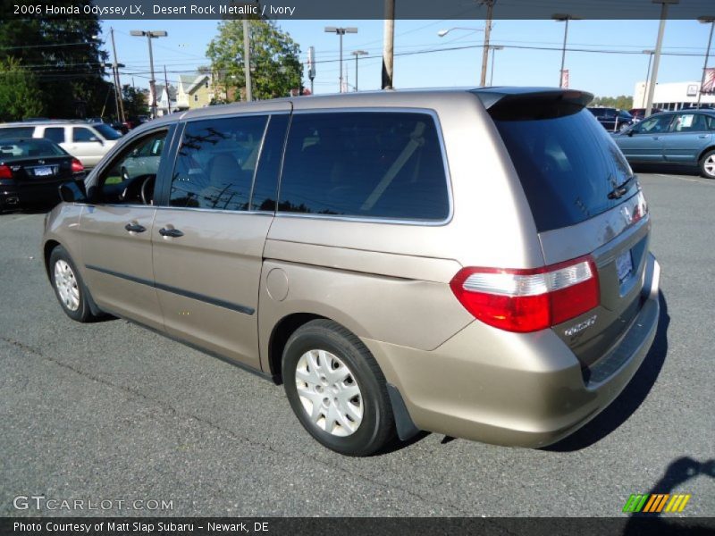 Desert Rock Metallic / Ivory 2006 Honda Odyssey LX