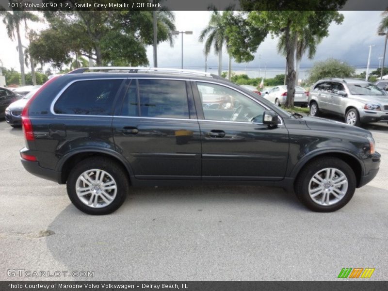 Saville Grey Metallic / Off Black 2011 Volvo XC90 3.2