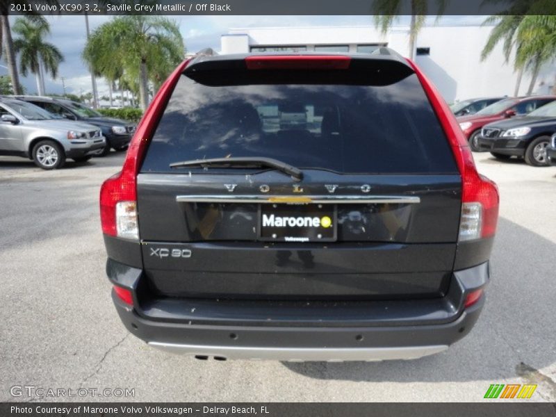 Saville Grey Metallic / Off Black 2011 Volvo XC90 3.2