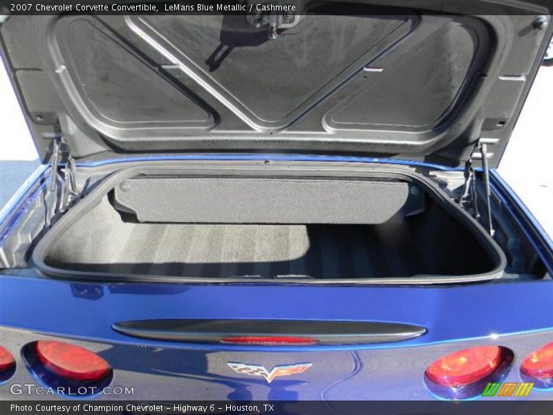 LeMans Blue Metallic / Cashmere 2007 Chevrolet Corvette Convertible