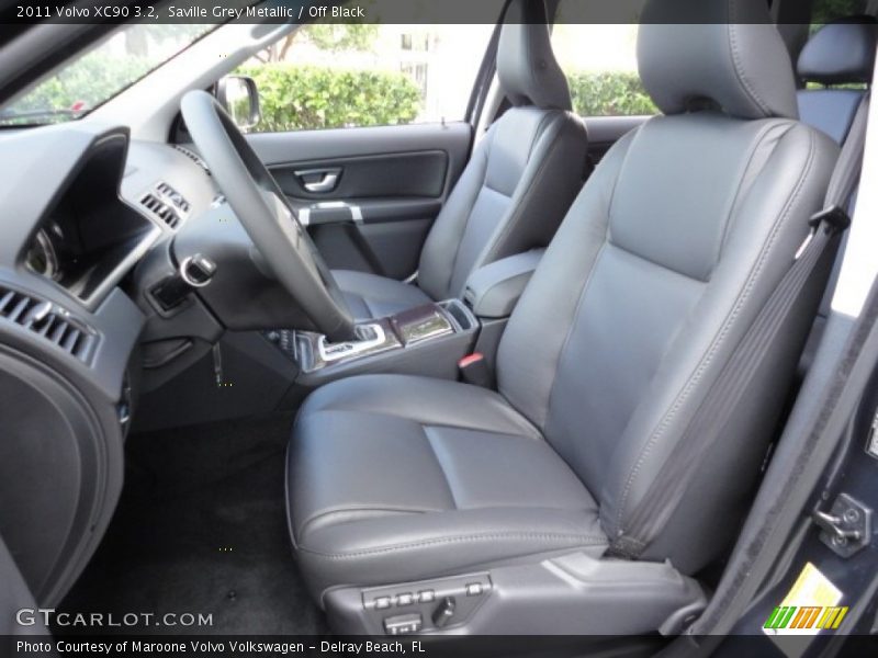 Saville Grey Metallic / Off Black 2011 Volvo XC90 3.2