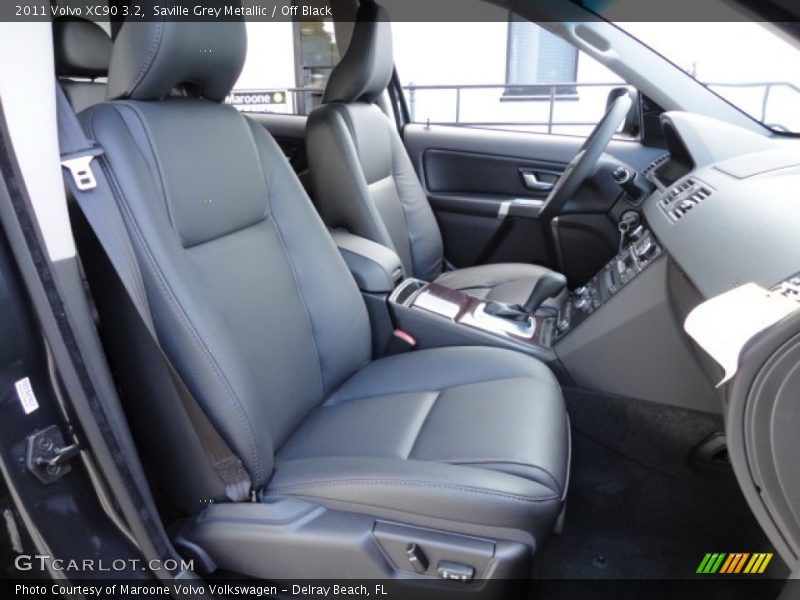 Saville Grey Metallic / Off Black 2011 Volvo XC90 3.2