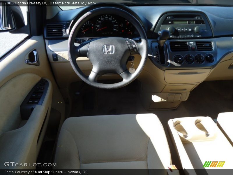Desert Rock Metallic / Ivory 2006 Honda Odyssey LX