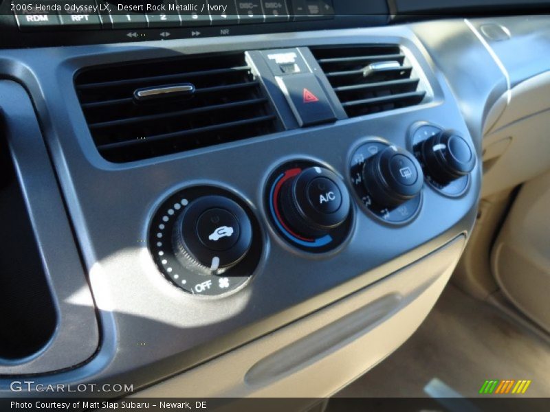 Desert Rock Metallic / Ivory 2006 Honda Odyssey LX