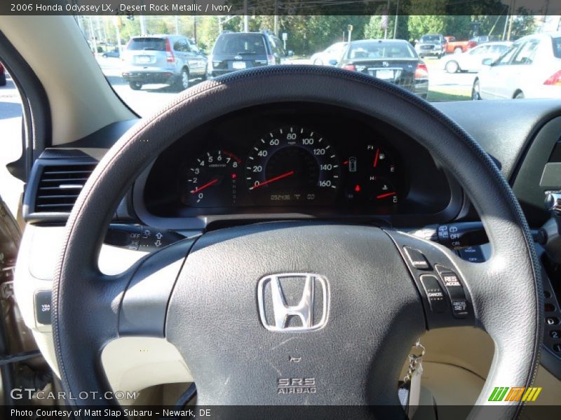 Desert Rock Metallic / Ivory 2006 Honda Odyssey LX