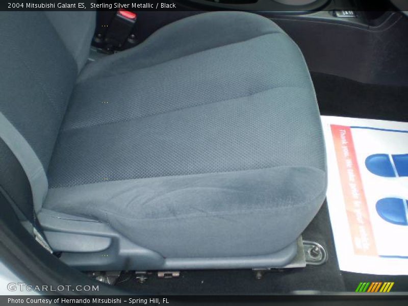 Sterling Silver Metallic / Black 2004 Mitsubishi Galant ES