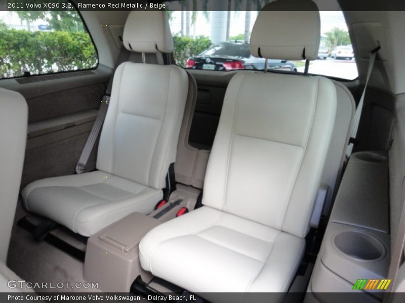Flamenco Red Metallic / Beige 2011 Volvo XC90 3.2