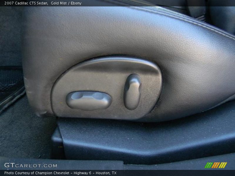 Gold Mist / Ebony 2007 Cadillac CTS Sedan