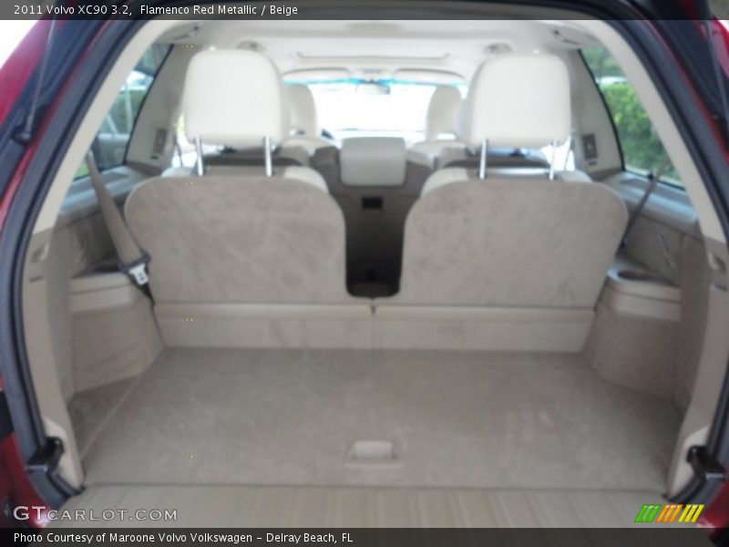 Flamenco Red Metallic / Beige 2011 Volvo XC90 3.2