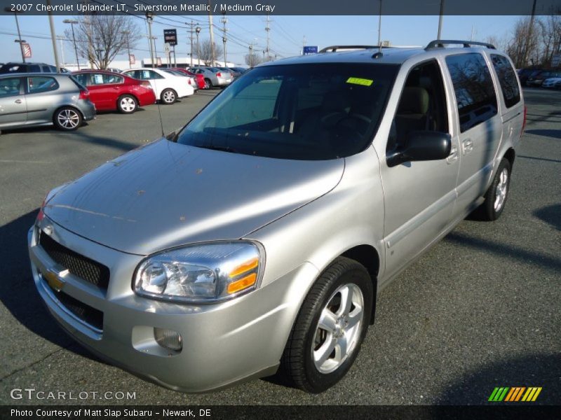 Silverstone Metallic / Medium Gray 2007 Chevrolet Uplander LT