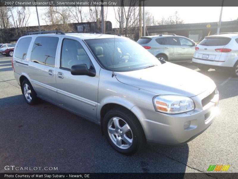 Silverstone Metallic / Medium Gray 2007 Chevrolet Uplander LT