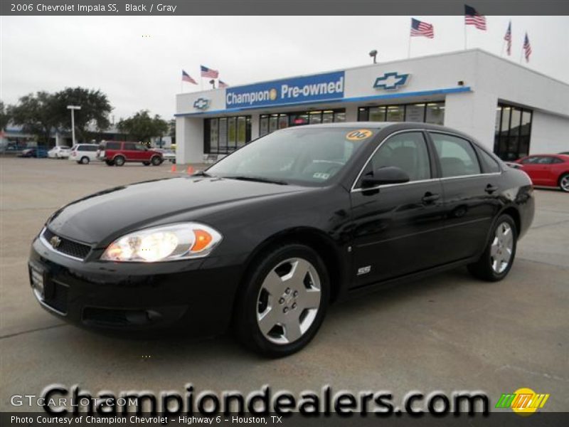 Black / Gray 2006 Chevrolet Impala SS