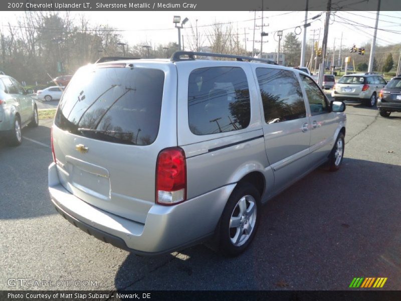 Silverstone Metallic / Medium Gray 2007 Chevrolet Uplander LT