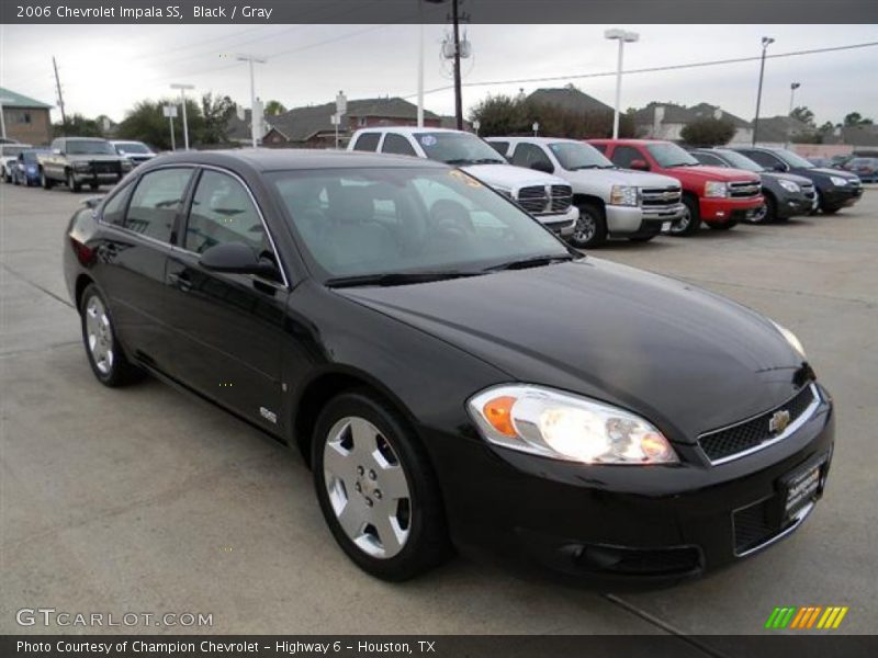 Black / Gray 2006 Chevrolet Impala SS
