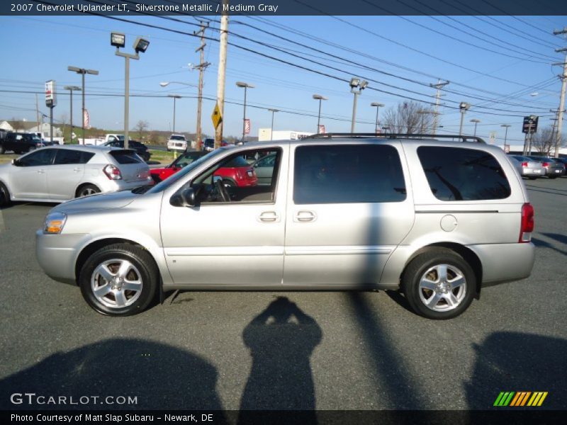 Silverstone Metallic / Medium Gray 2007 Chevrolet Uplander LT