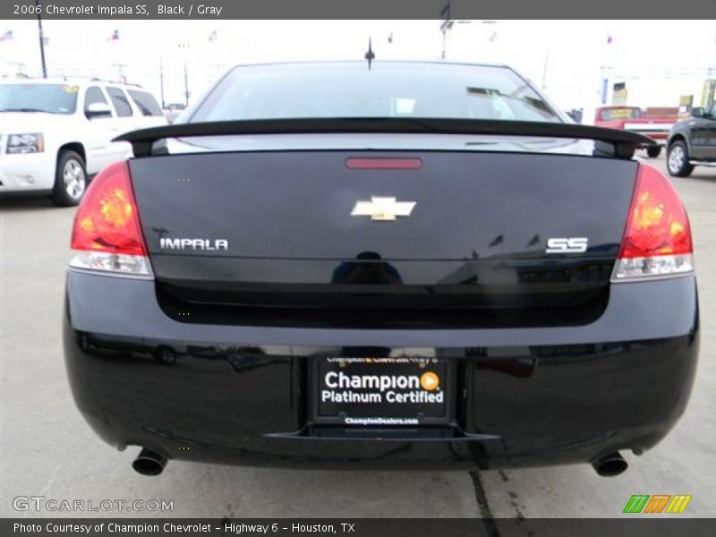 Black / Gray 2006 Chevrolet Impala SS