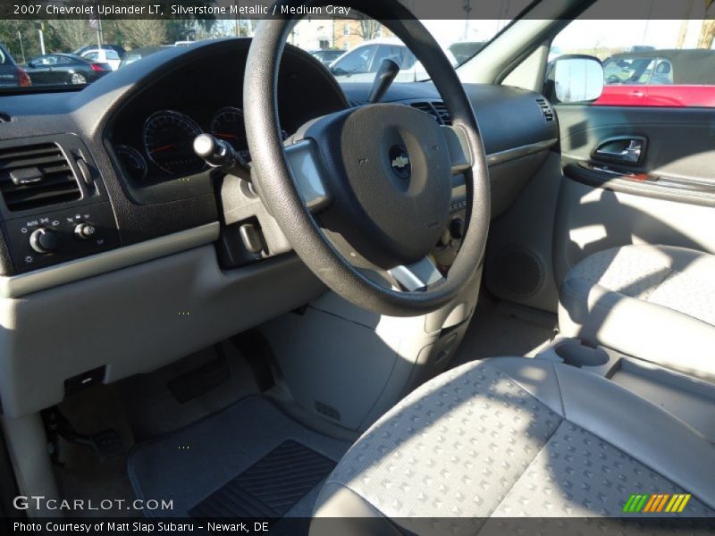 Silverstone Metallic / Medium Gray 2007 Chevrolet Uplander LT