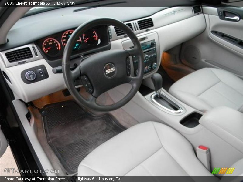 Black / Gray 2006 Chevrolet Impala SS