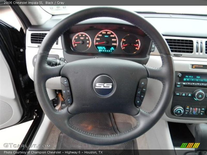 Black / Gray 2006 Chevrolet Impala SS