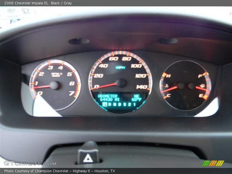 Black / Gray 2006 Chevrolet Impala SS
