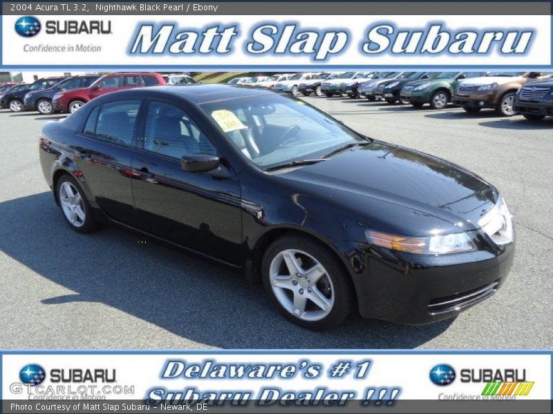 Nighthawk Black Pearl / Ebony 2004 Acura TL 3.2
