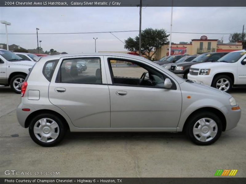 Galaxy Silver Metallic / Gray 2004 Chevrolet Aveo LS Hatchback