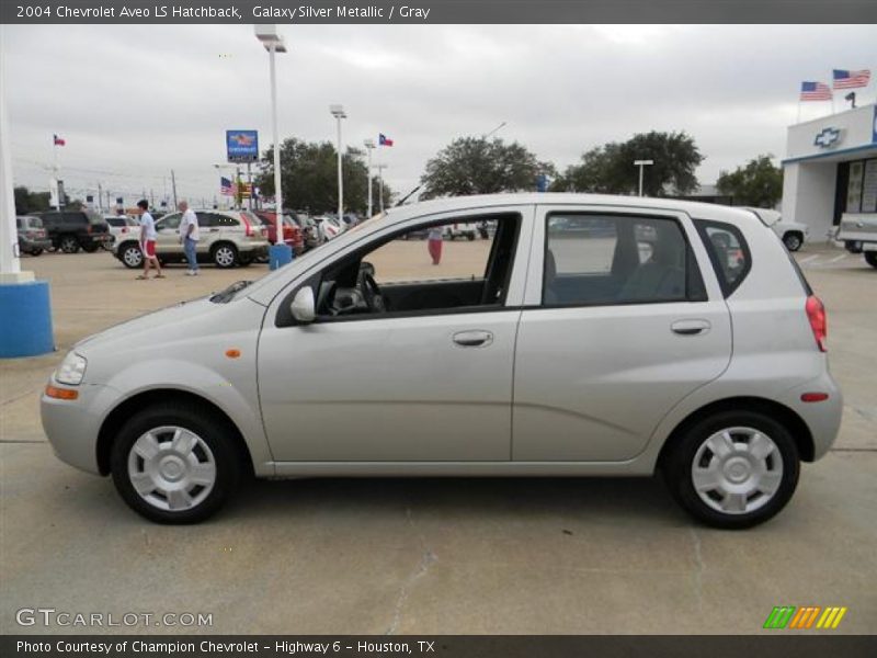 Galaxy Silver Metallic / Gray 2004 Chevrolet Aveo LS Hatchback