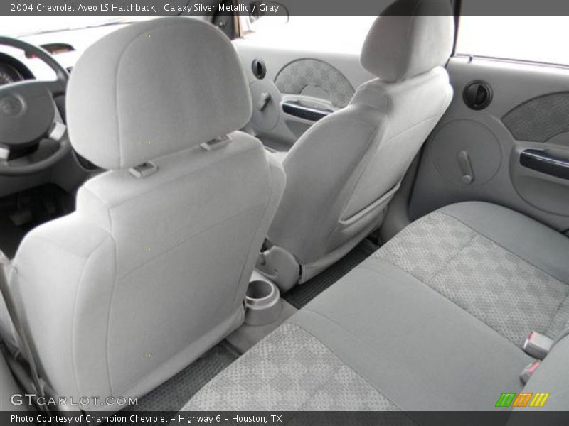 Galaxy Silver Metallic / Gray 2004 Chevrolet Aveo LS Hatchback