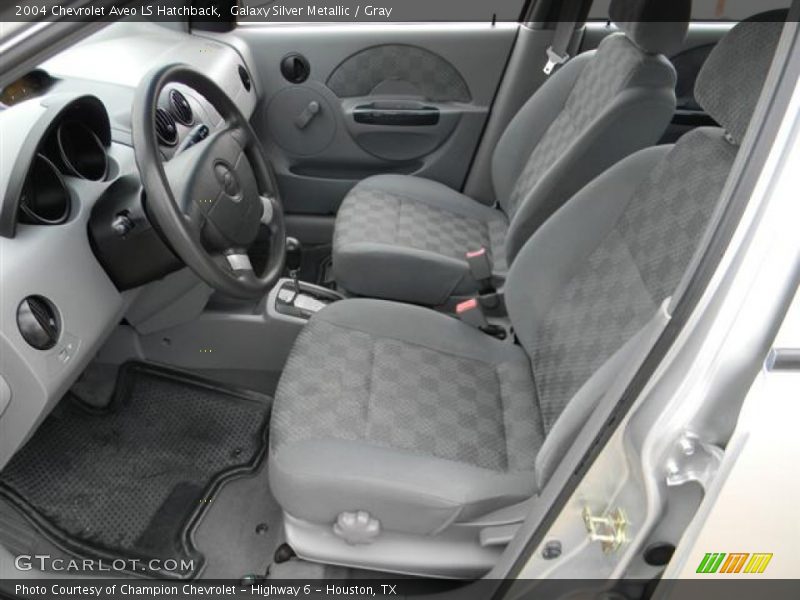  2004 Aveo LS Hatchback Gray Interior