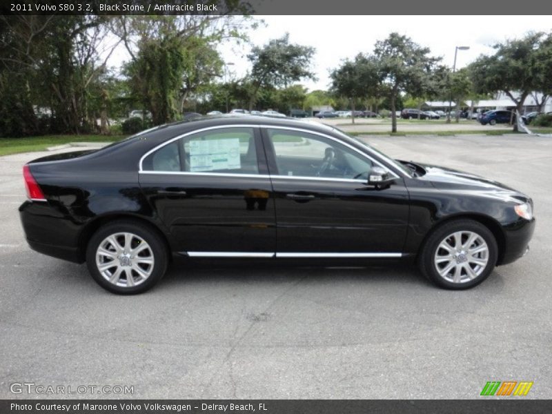 Black Stone / Anthracite Black 2011 Volvo S80 3.2