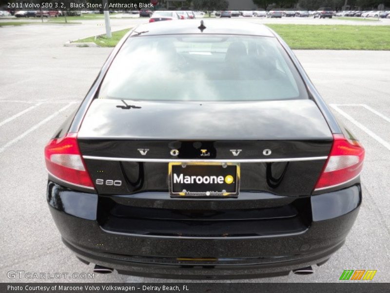 Black Stone / Anthracite Black 2011 Volvo S80 3.2
