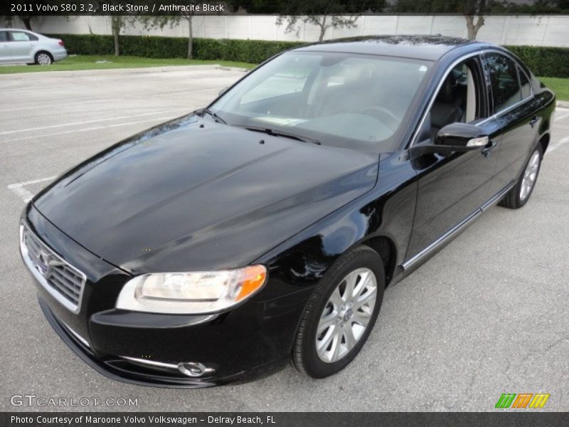 Black Stone / Anthracite Black 2011 Volvo S80 3.2