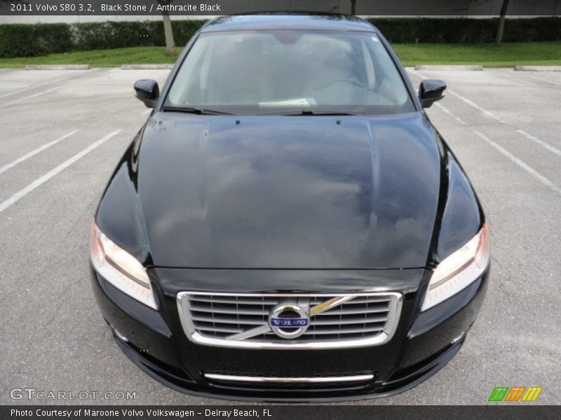 Black Stone / Anthracite Black 2011 Volvo S80 3.2