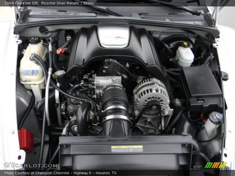 Ricochet Silver Metallic / Ebony 2004 Chevrolet SSR