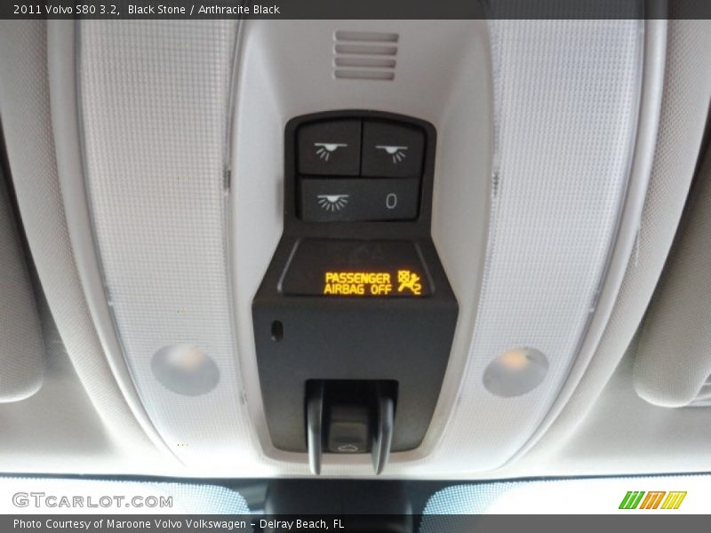 Black Stone / Anthracite Black 2011 Volvo S80 3.2