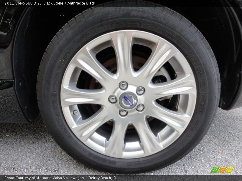 Black Stone / Anthracite Black 2011 Volvo S80 3.2