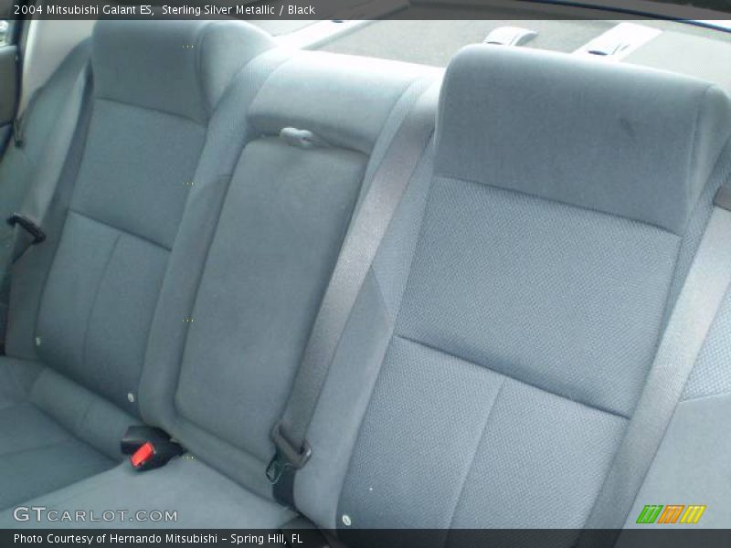 Sterling Silver Metallic / Black 2004 Mitsubishi Galant ES