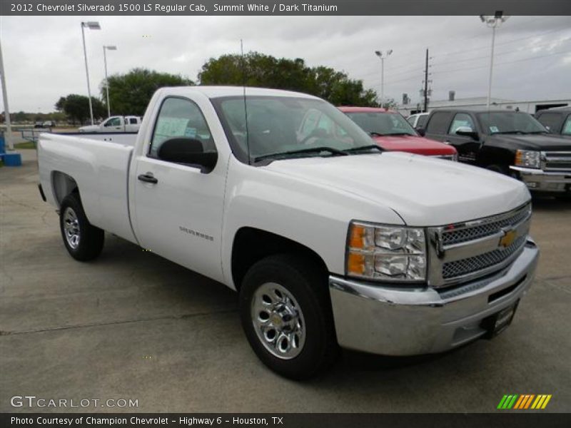 Front 3/4 View of 2012 Silverado 1500 LS Regular Cab