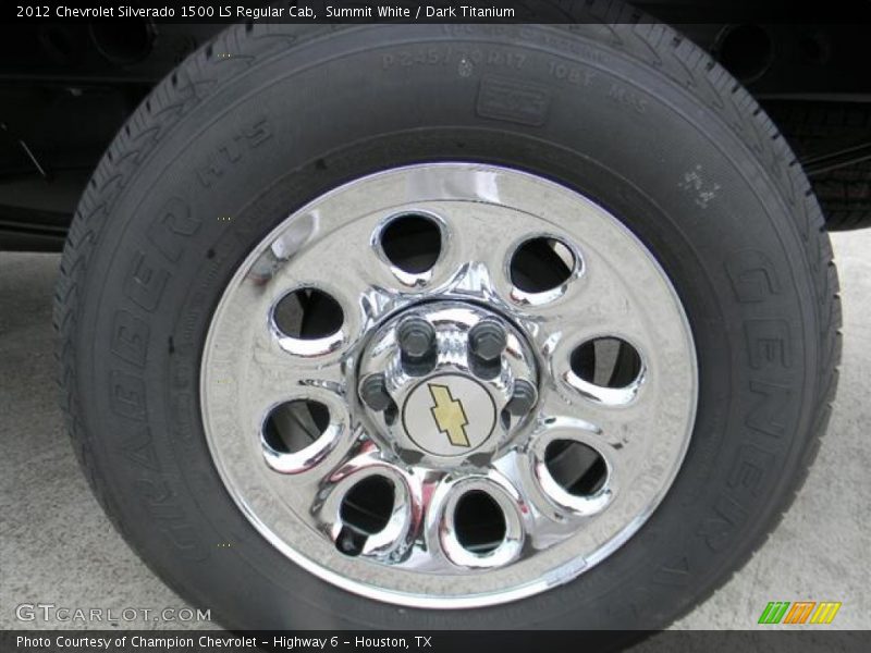  2012 Silverado 1500 LS Regular Cab Wheel