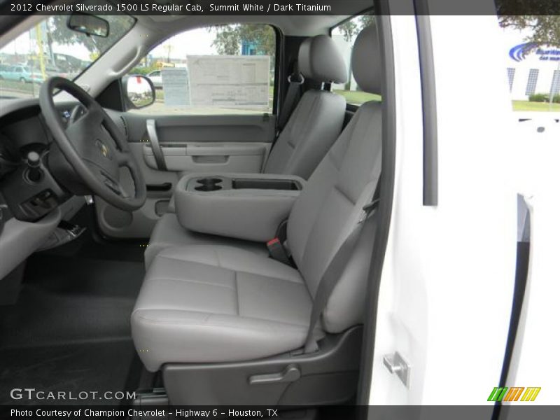 Summit White / Dark Titanium 2012 Chevrolet Silverado 1500 LS Regular Cab