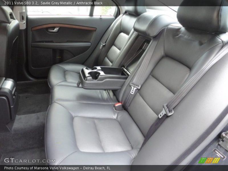Savile Grey Metallic / Anthracite Black 2011 Volvo S80 3.2