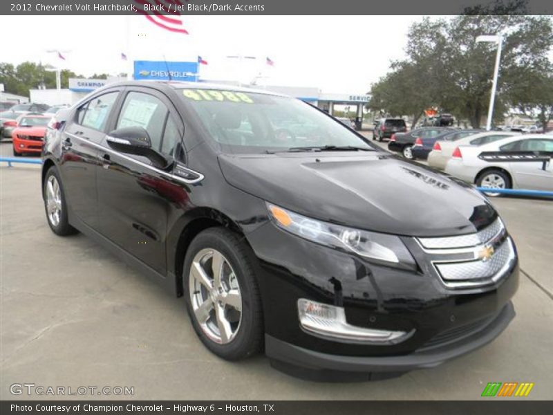 Black / Jet Black/Dark Accents 2012 Chevrolet Volt Hatchback
