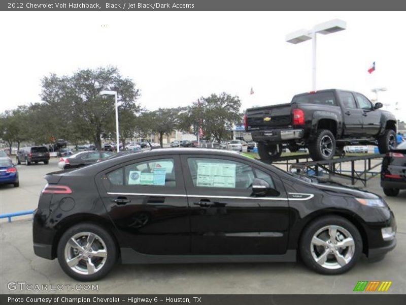 Black / Jet Black/Dark Accents 2012 Chevrolet Volt Hatchback