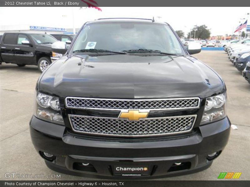 Black / Ebony 2012 Chevrolet Tahoe LS