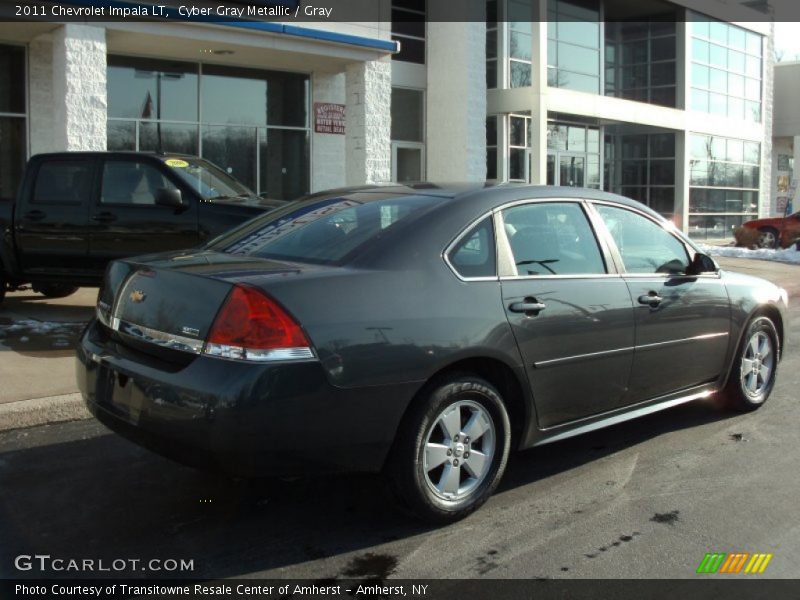 Cyber Gray Metallic / Gray 2011 Chevrolet Impala LT