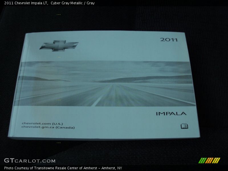Cyber Gray Metallic / Gray 2011 Chevrolet Impala LT