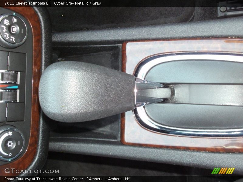 Cyber Gray Metallic / Gray 2011 Chevrolet Impala LT
